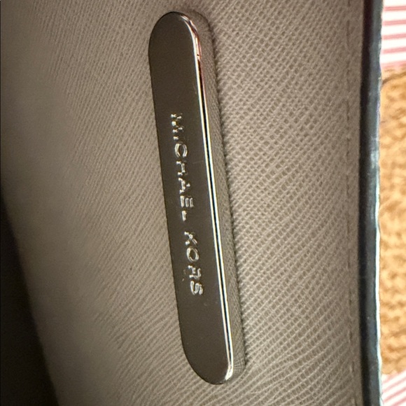 Michael Kors Black Leather Tote Bag - Picture 5 of 5